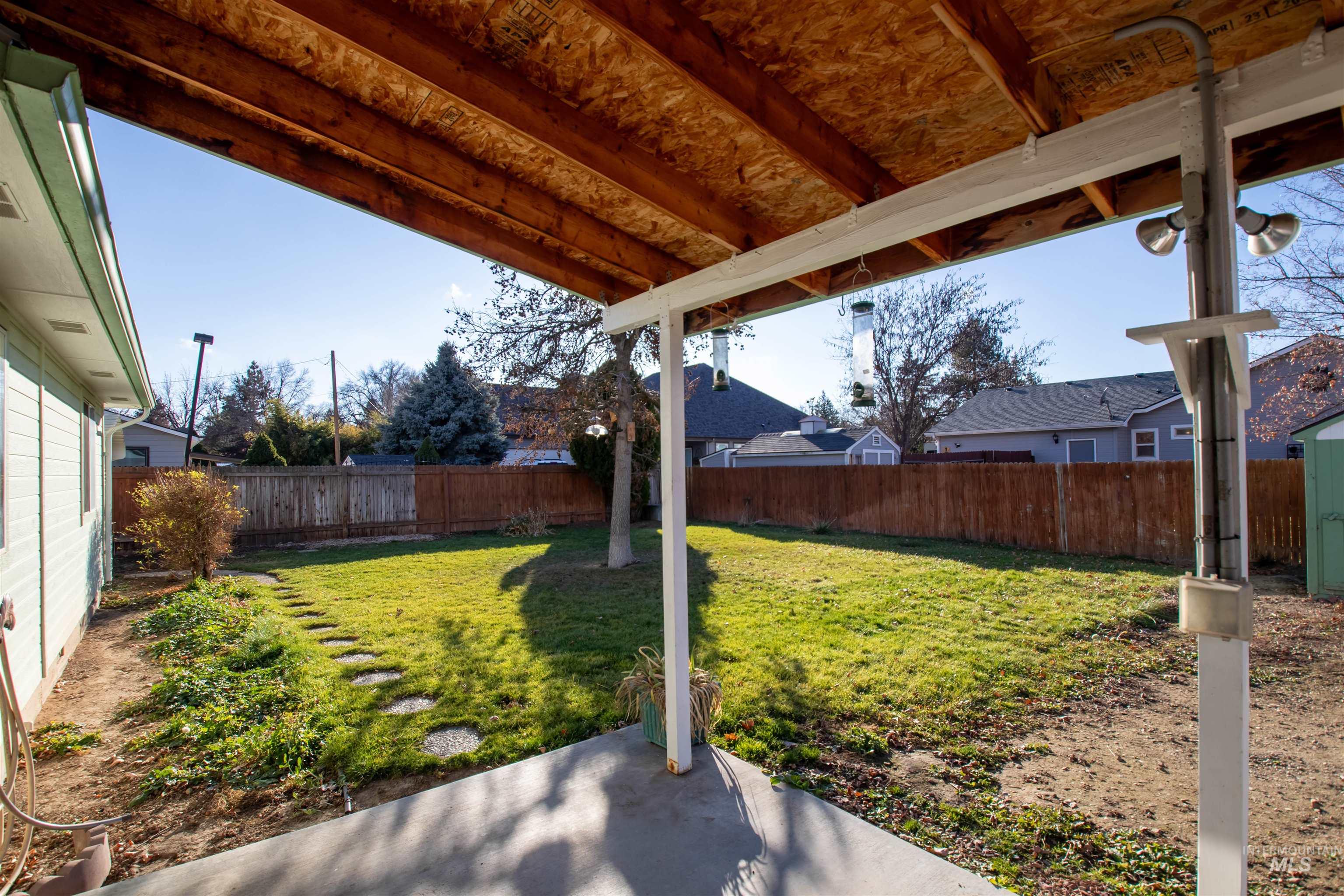 1811 Cleveland Street Boise, ID 83705 - Photo 21 of 30 Fenced backyard with a patio area