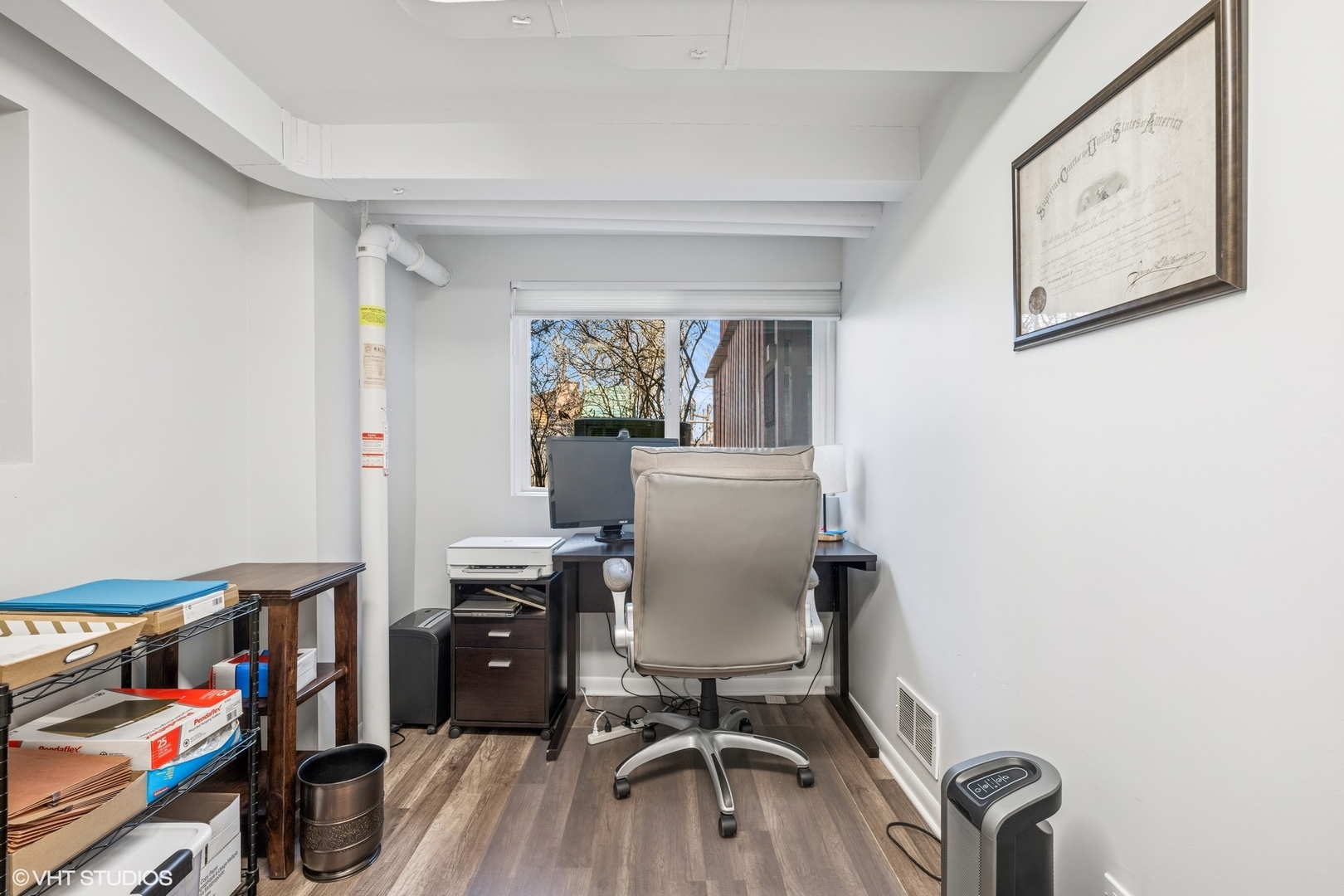761 Kipling Place Deerfield, IL 60015 - Photo 22 of 27 a view of a workspace with furniture and a window