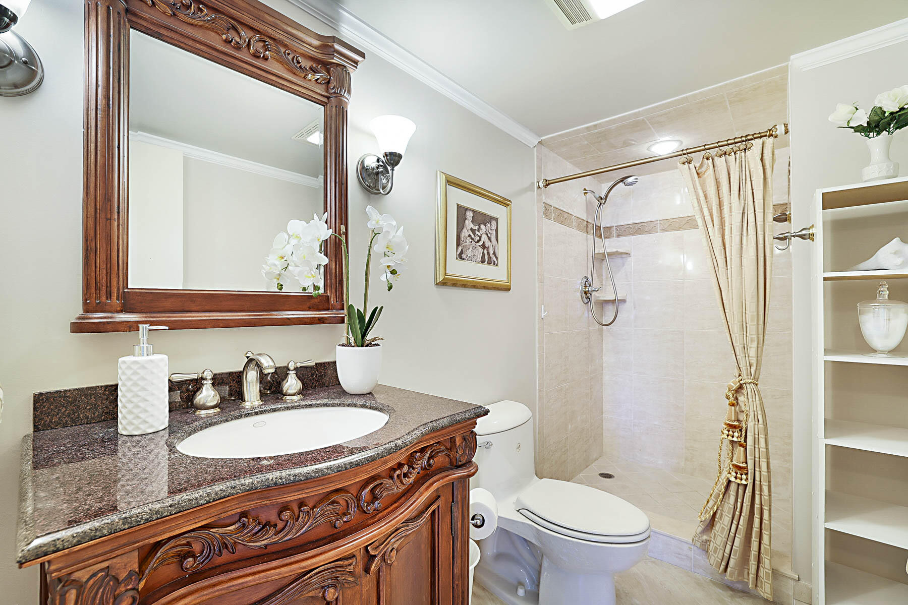 2121 North Ocean Boulevard, Unit 1707E Boca Raton, FL 33431 - Photo 27 of 61 GUEST BATH