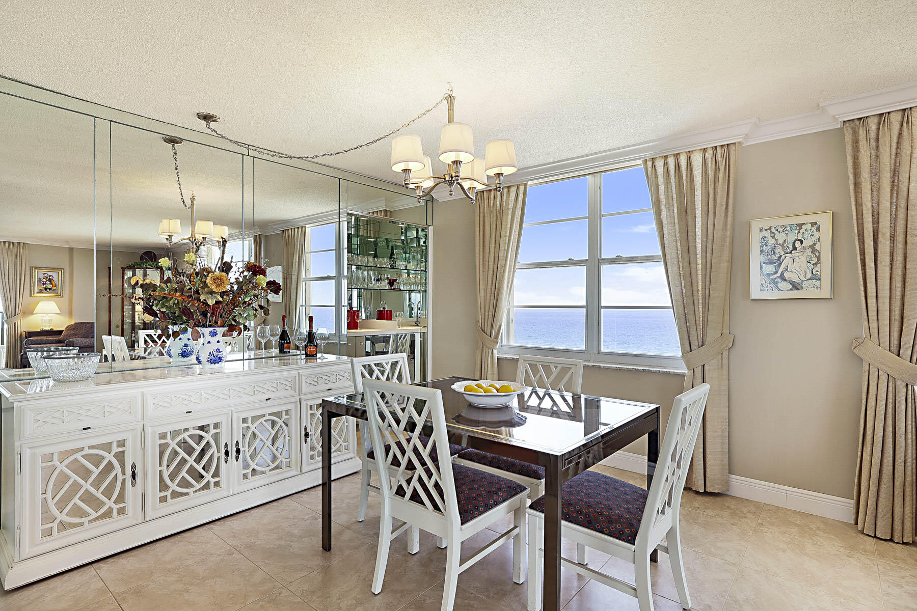 2121 North Ocean Boulevard, Unit 1707E Boca Raton, FL 33431 - Photo 7 of 61 DINING AREA