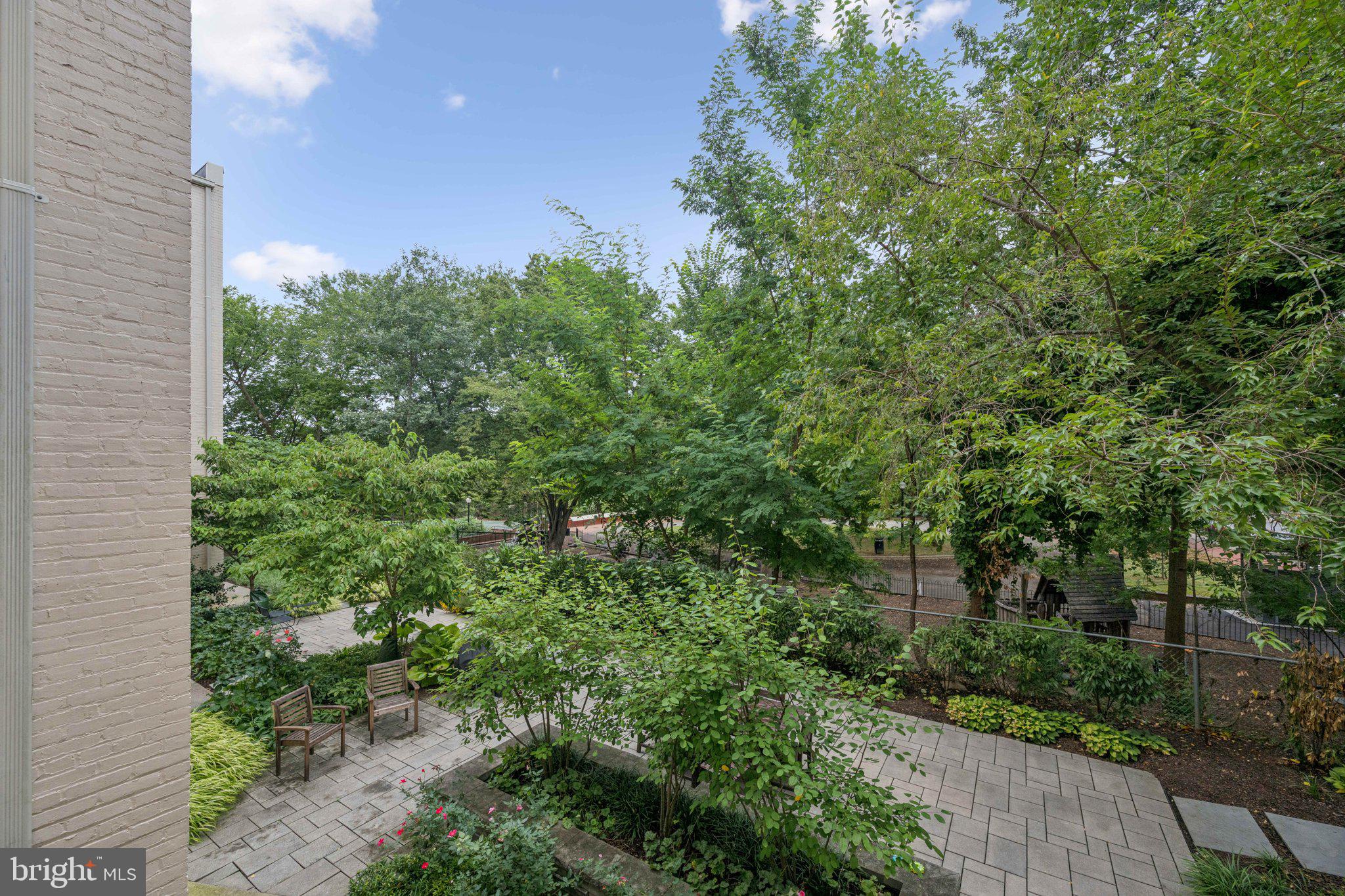2630 Adams Mill Road Northwest, Unit 103 Washington, DC 20009 - Photo 20 of 24 a view of a garden