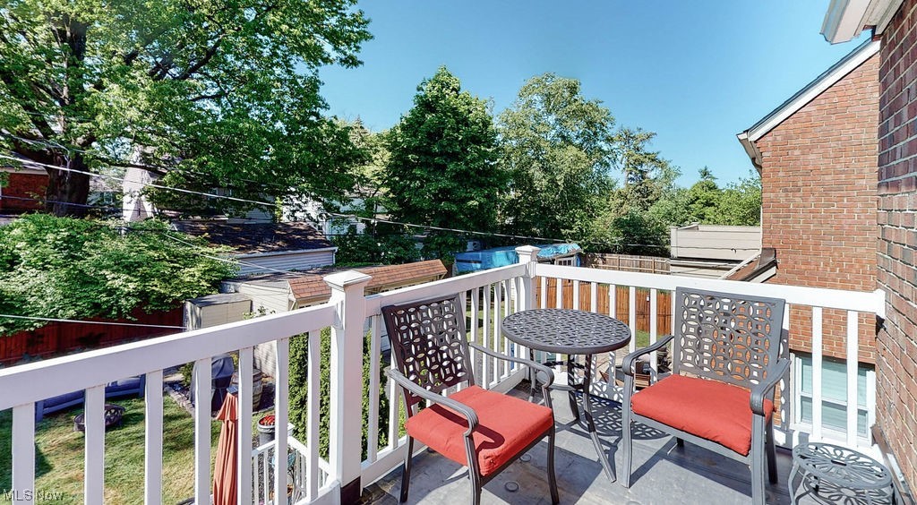 3554 Radcliffe Road Cleveland Heights, OH 44121 - Photo 20 of 35 Top deck from master
