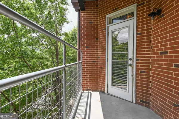 a view of balcony