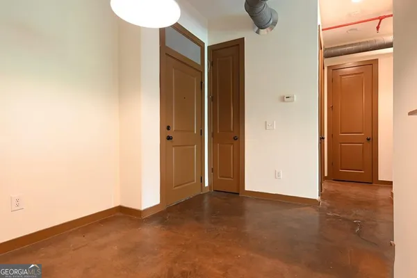 a view of empty room