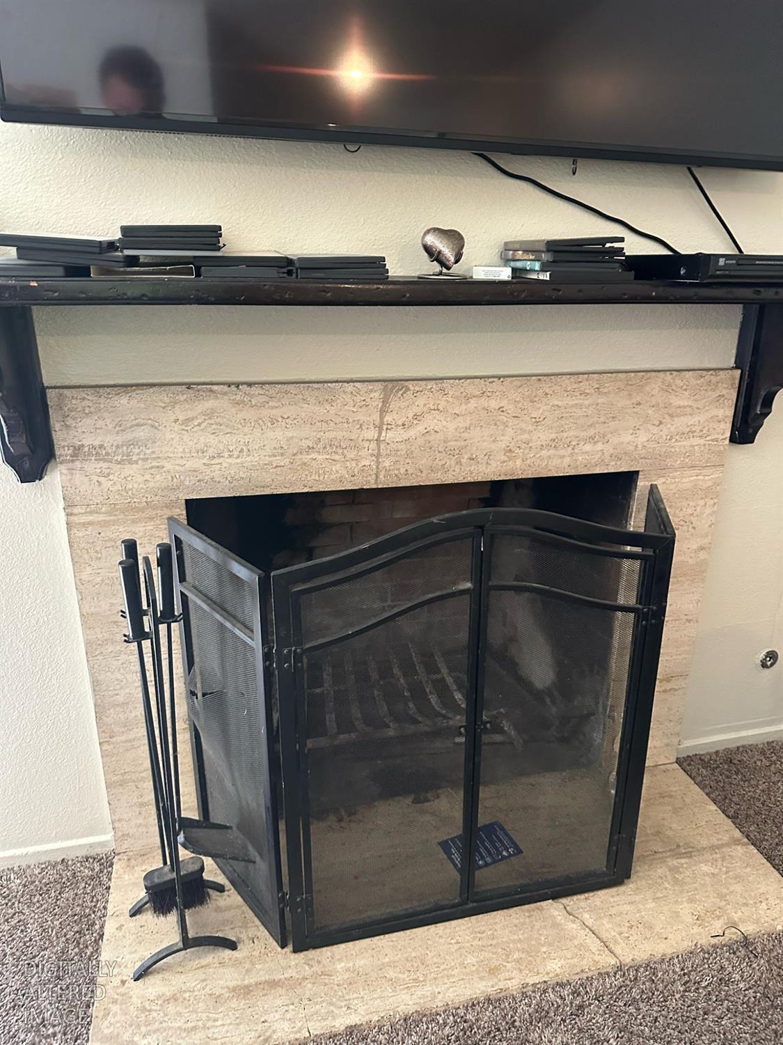 114 College Avenue Modesto, CA 95350 - Photo 17 of 19 a stove top oven sitting inside of a kitchen