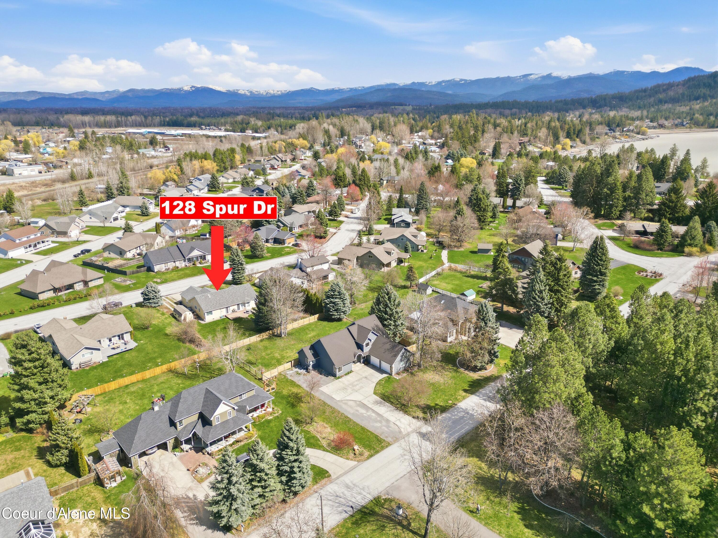 128 Spur Drive Sandpoint, ID 83864 - Photo 36 of 37 Aerial