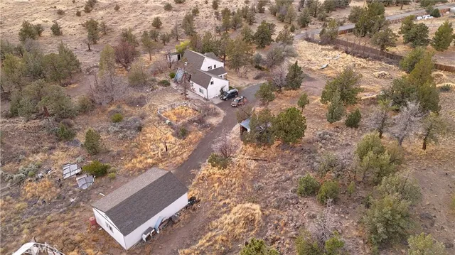 a view of city and mountain
