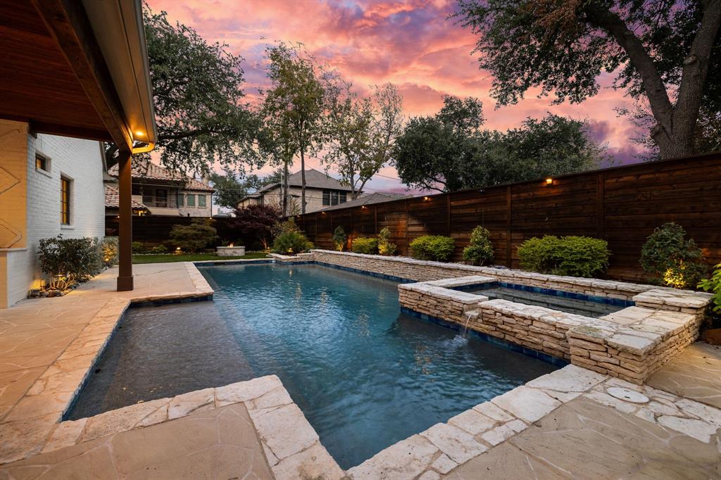 6411 Orchid Lane Dallas, TX 75230 - Photo 39 of 40 a view of swimming pool with outdoor seating