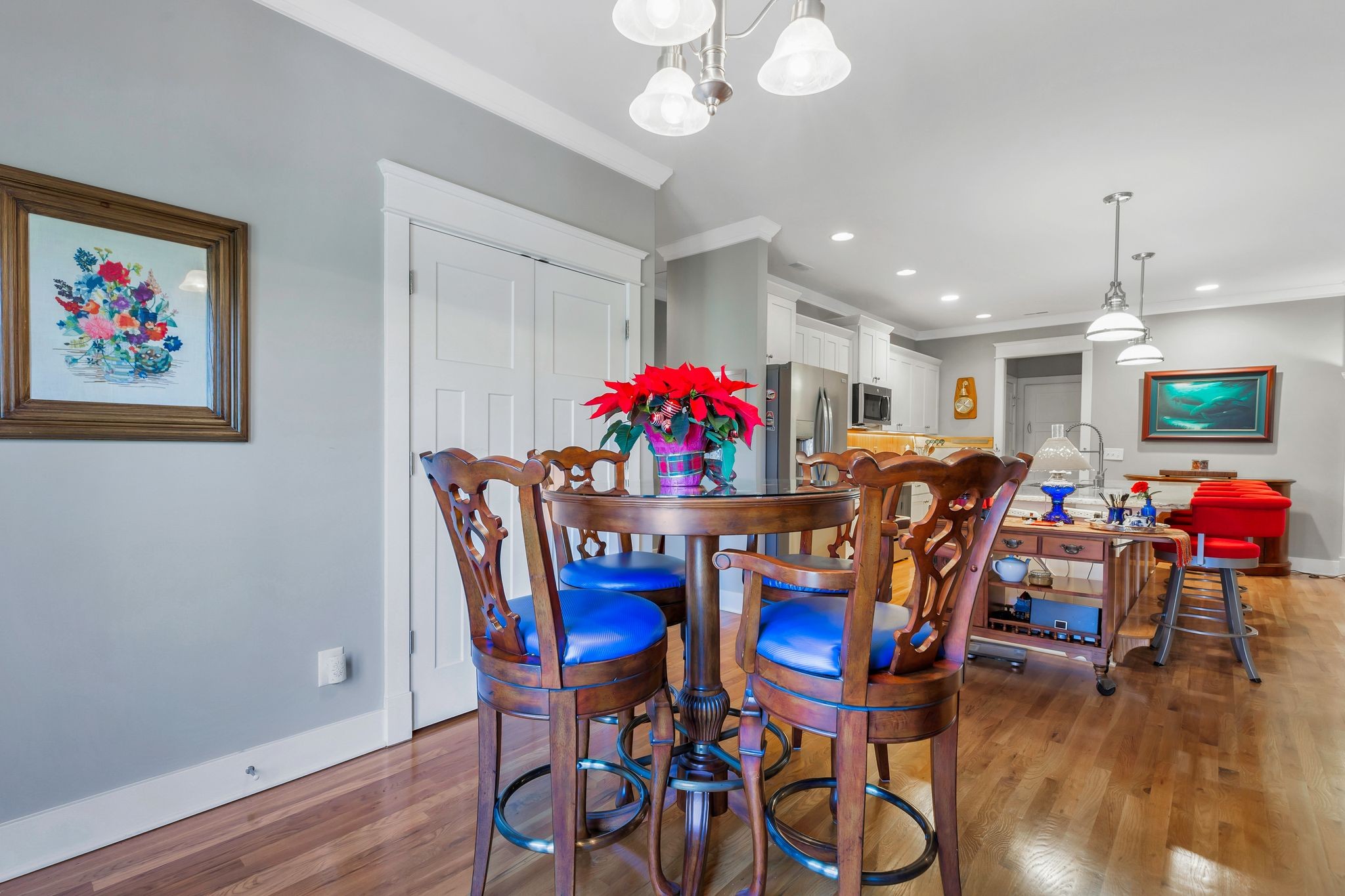 3043 Crossgate Lane Columbia, TN 38401 - Photo 13 of 45 a view of a dining room with furniture and wooden floor