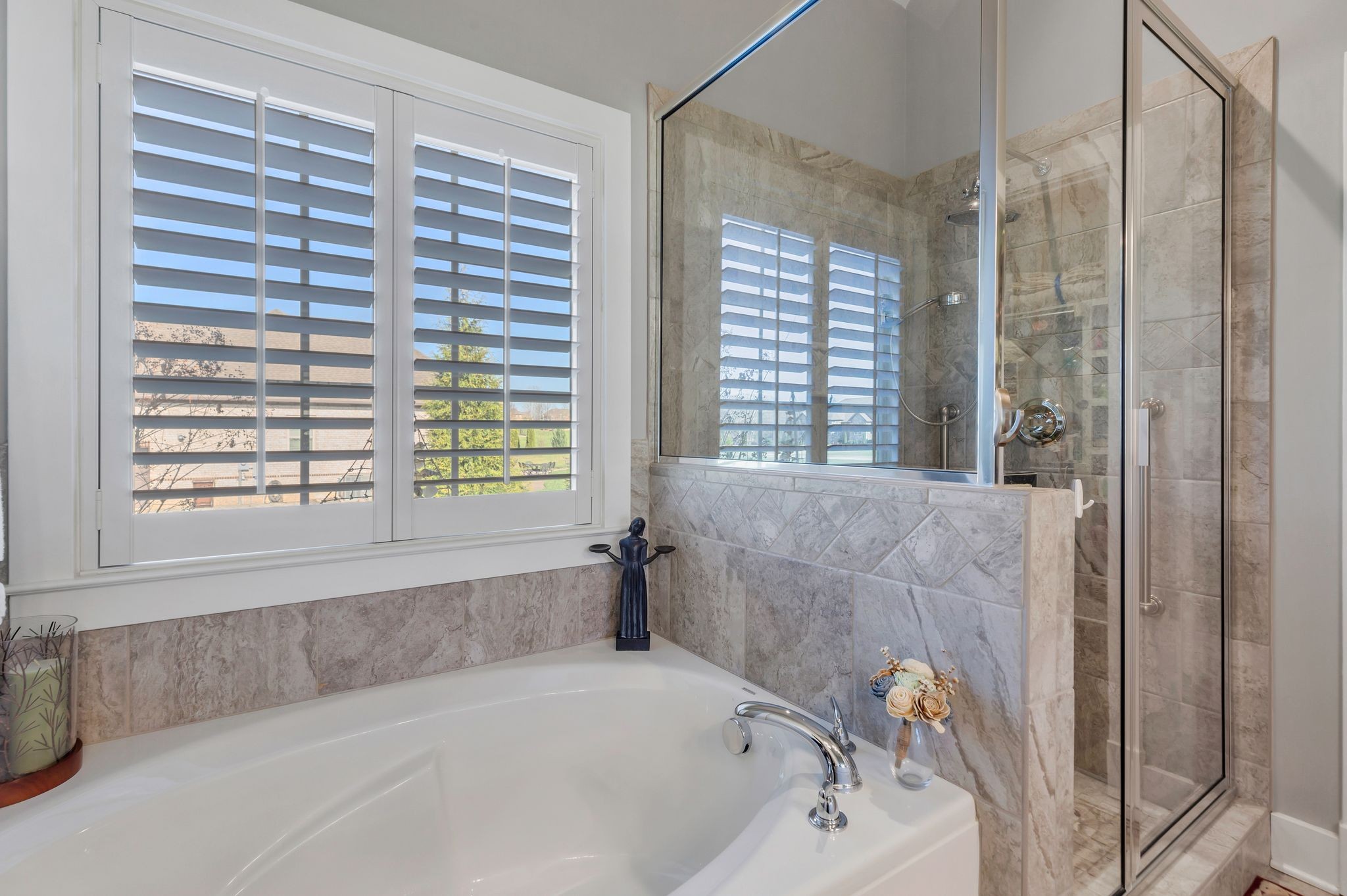 3043 Crossgate Lane Columbia, TN 38401 - Photo 25 of 45 a bathroom with a bathtub and a shower