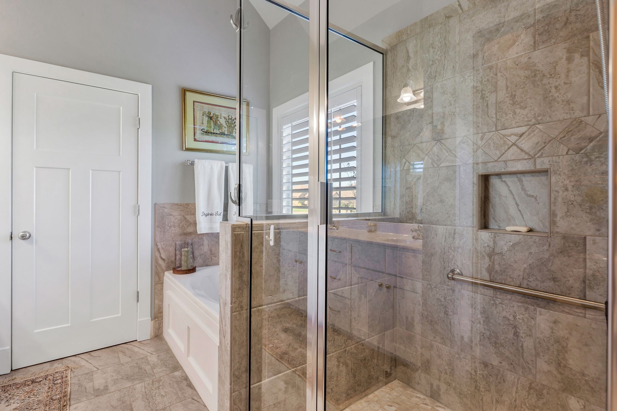 3043 Crossgate Lane Columbia, TN 38401 - Photo 26 of 45 a bathroom with a shower and a sink