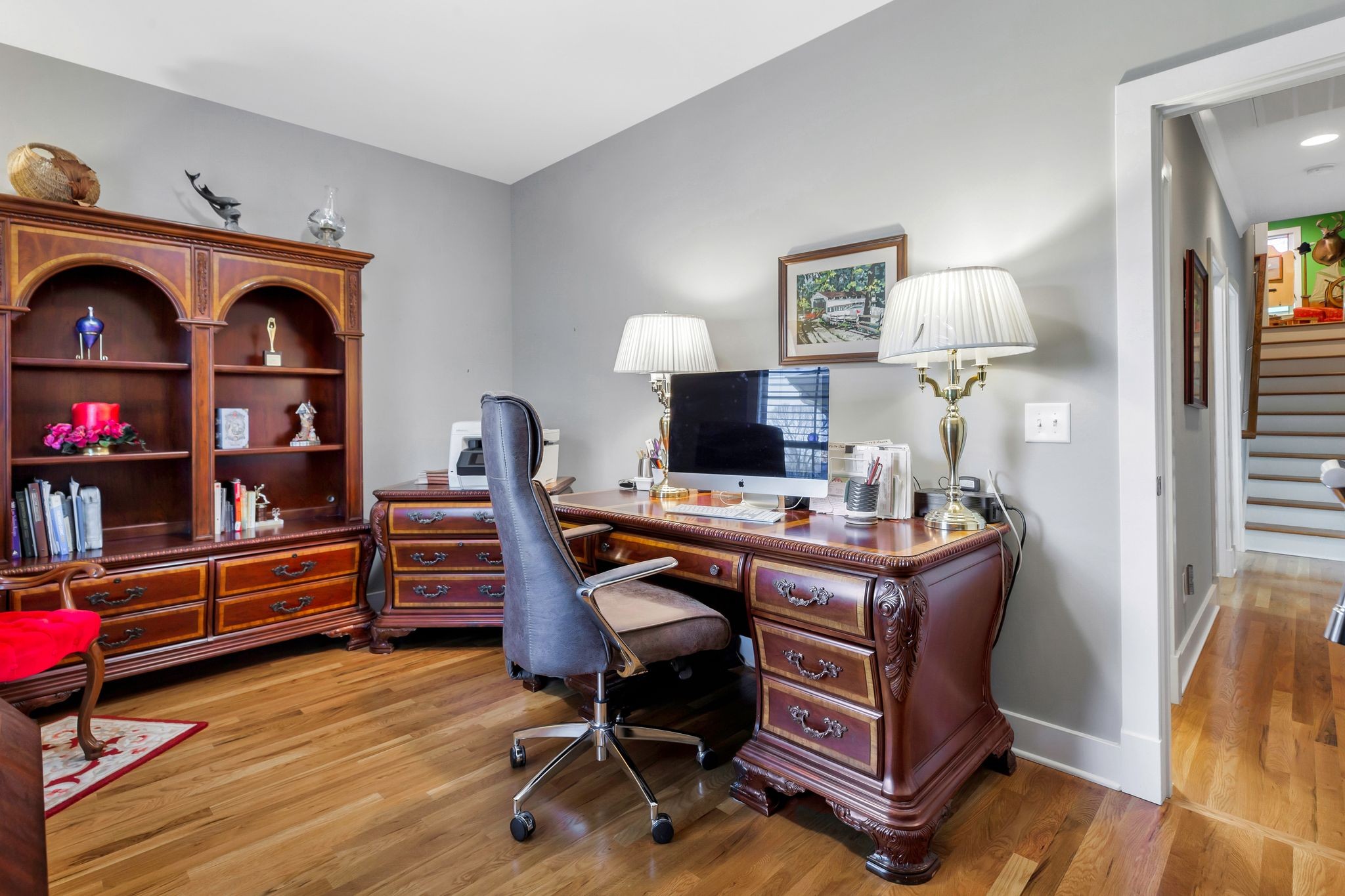 3043 Crossgate Lane Columbia, TN 38401 - Photo 28 of 45 a view of a workspace with furniture and a window