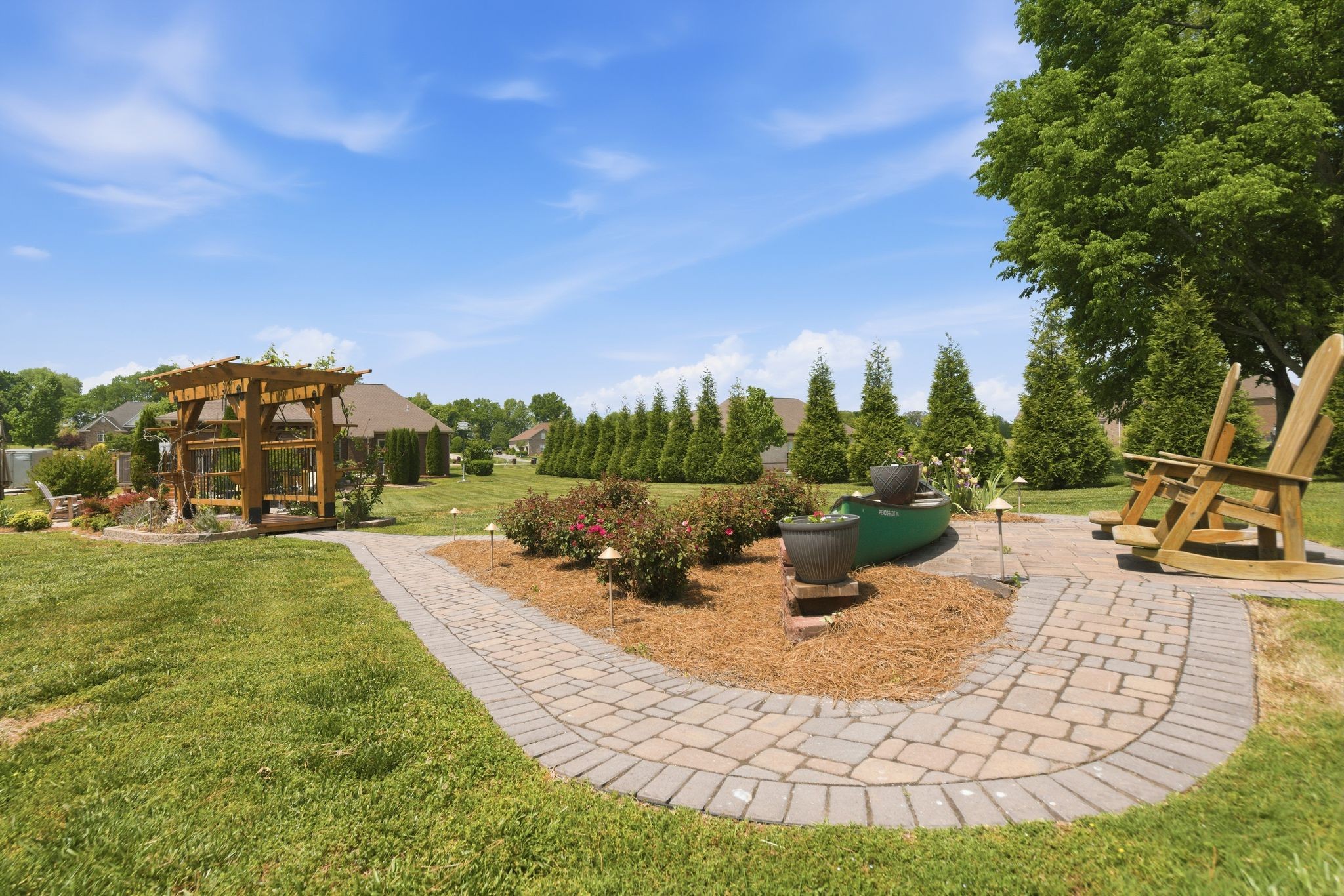 3043 Crossgate Lane Columbia, TN 38401 - Photo 36 of 45 a view of a swimming pool with a patio