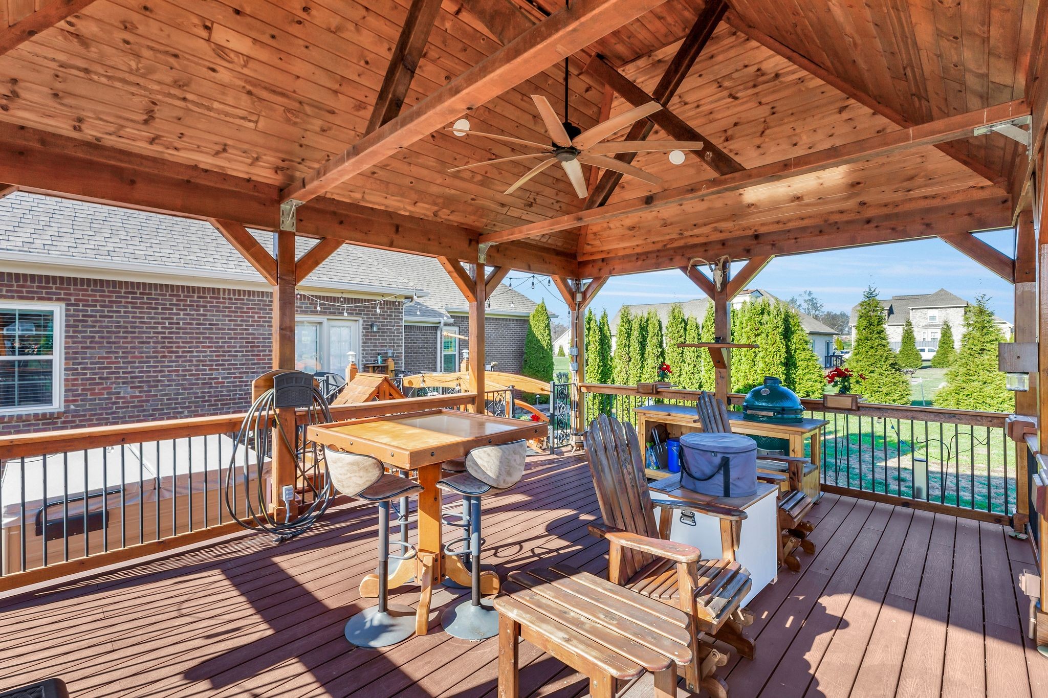 3043 Crossgate Lane Columbia, TN 38401 - Photo 42 of 45 a view of a patio with wooden floor