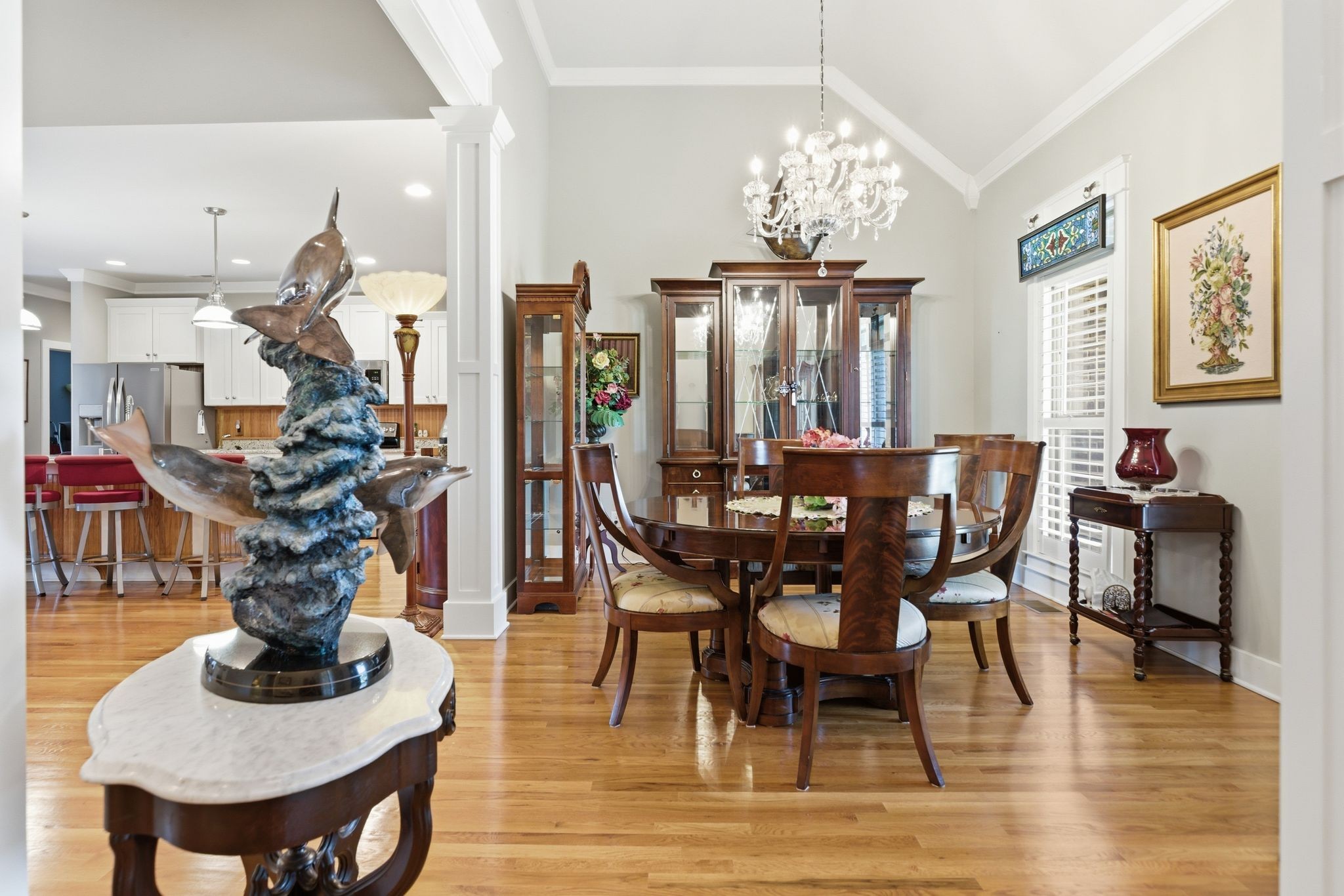 3043 Crossgate Lane Columbia, TN 38401 - Photo 7 of 45 a view of a dining room with furniture and wooden floor