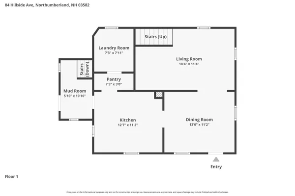 $289,900 | 84 Hillside Avenue, Northumberland, NH 03582