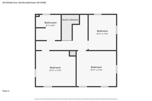 $289,900 | 84 Hillside Avenue, Northumberland, NH 03582