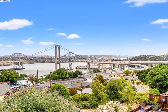 a view of a lake and a mountain