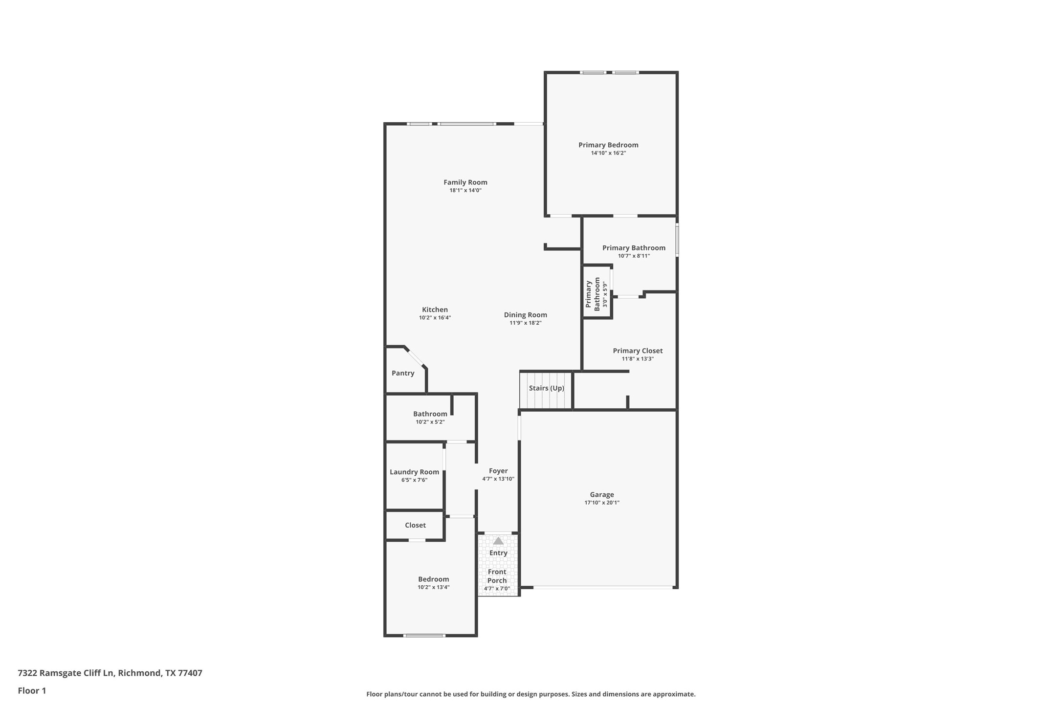 7322 Ramsgate Cliff Lane Richmond, TX 77407 - Photo 4 of 17 a picture of floor plan