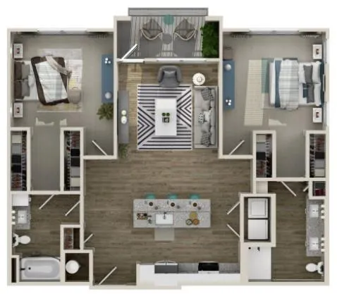 $1,975 | 4271 Woodward Mill Road, Unit 2015, Buford, GA 30518