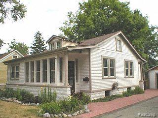365 Roe Street Plymouth, MI 48170 - Photo 1 of 1 Front Exterior w/enclosed porch