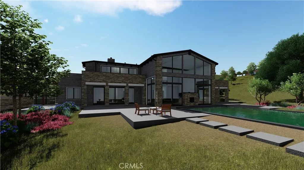 3101 Old Topanga Canyon Road Topanga, CA 90290 - Photo 7 of 8 a patio with a table and chairs and potted plants