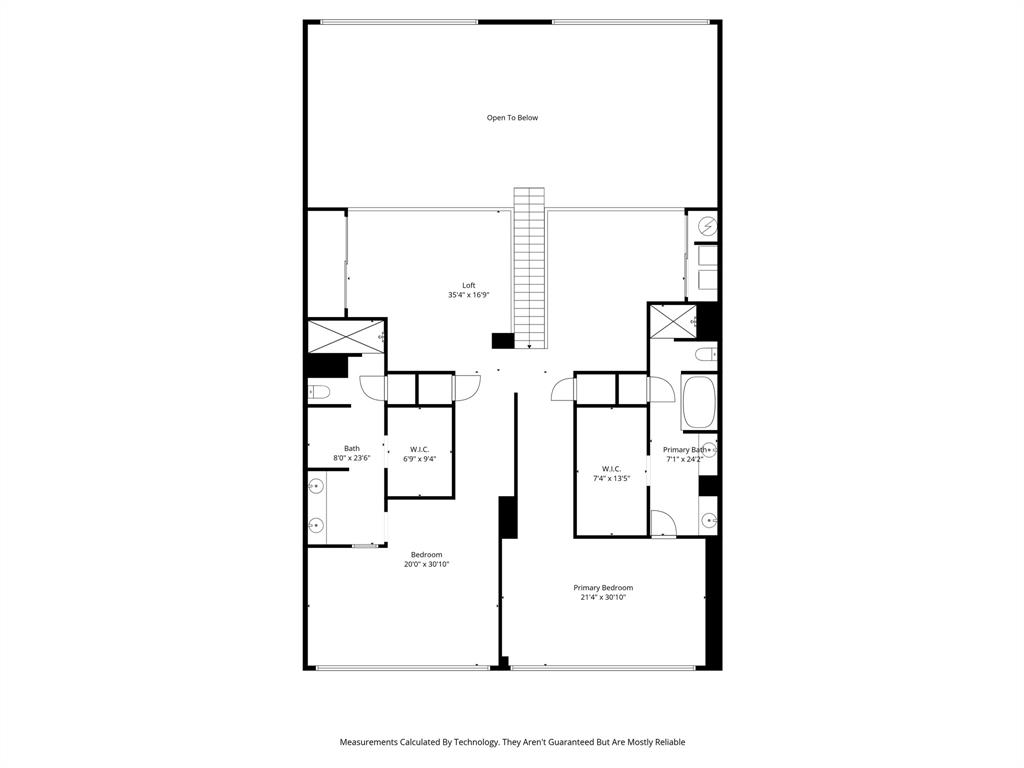 2011 Cedar Springs Road, Unit 606 Dallas, TX 75201 - Photo 32 of 33 a picture of floor plan