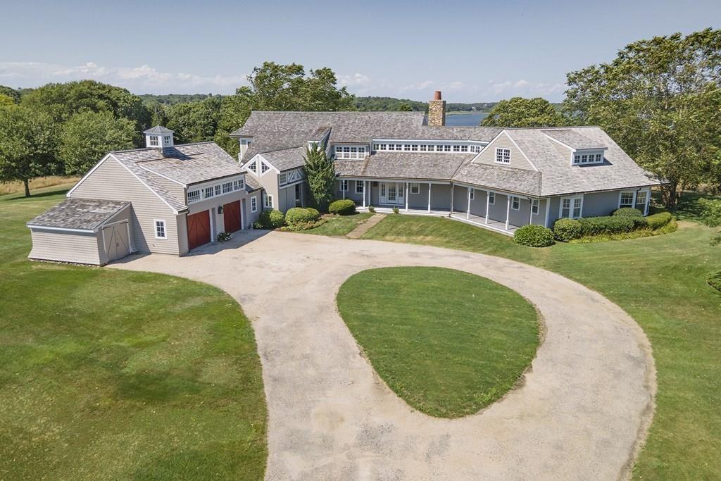 523 Barneys Joy Road Dartmouth, MA 02748 - Photo 35 of 39 a aerial view of a house with a garden and deck