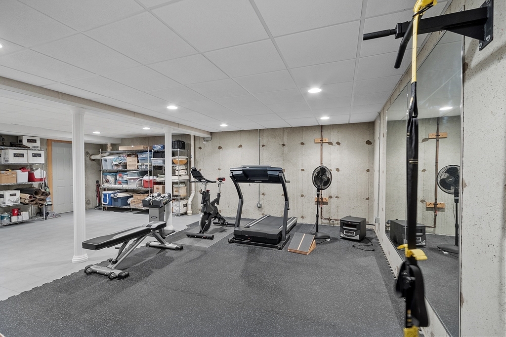 3 Brandy Hollow Littleton, MA 01460 - Photo 27 of 40 a view of a room with gym equipment