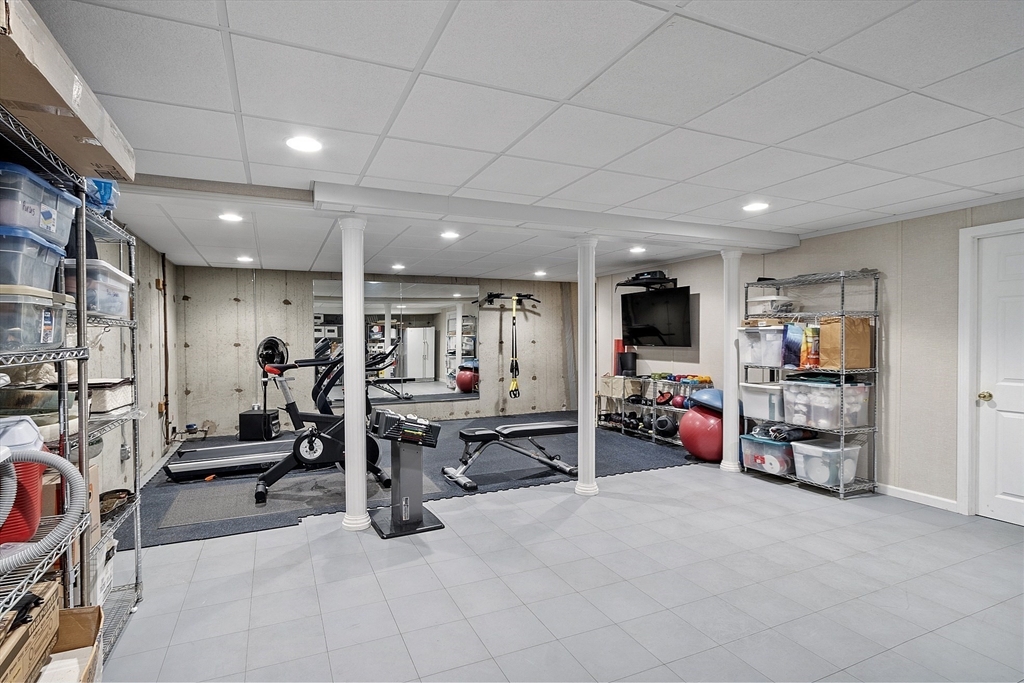 3 Brandy Hollow Littleton, MA 01460 - Photo 28 of 40 a view of a room with gym equipment