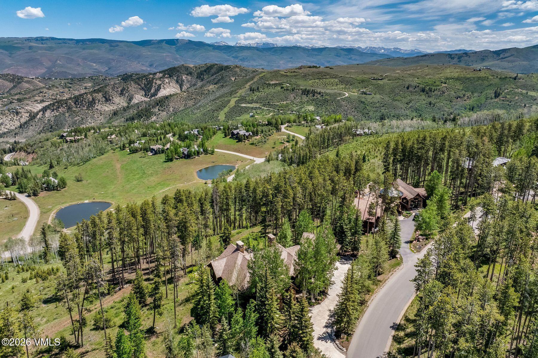 317 Elk Woods Road Edwards, CO 81632 - Photo 55 of 56 Aerial Golf Course View
