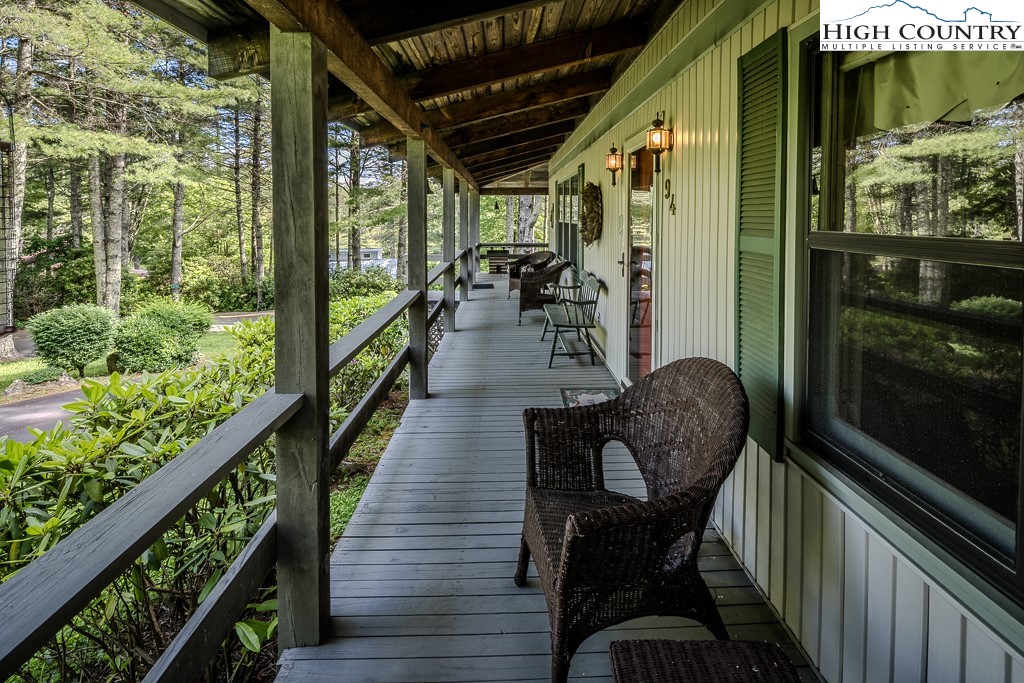 94 Rhododendron Loop Newland, NC 28657 - Photo 9 of 50 a view of balcony with furniture