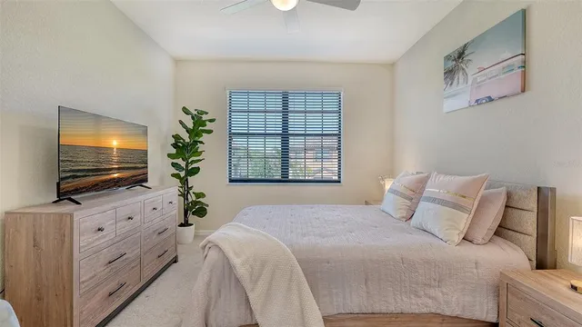 a view of roof deck with furniture and a garden
