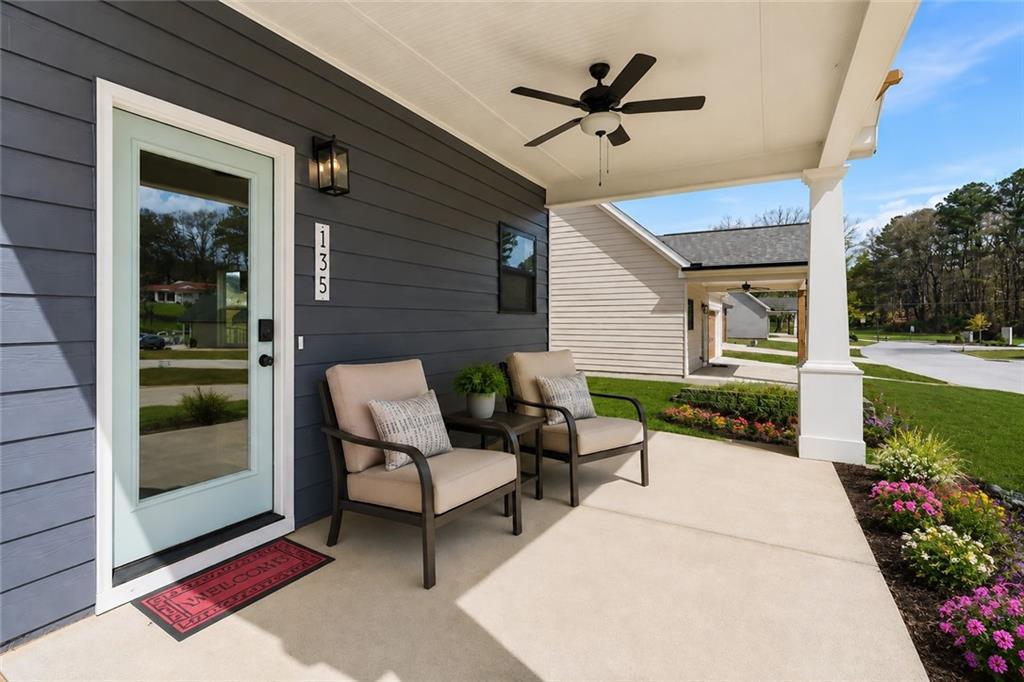 135 Old Alabama Road Southeast Emerson, GA 30137 - Photo 47 of 57 a building outdoor space with patio furniture and garden