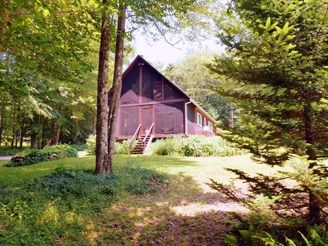 327 Heartwellville View Road Readsboro, VT 05350 - Photo 3 of 21 a view of a yard in front of a house with a large tree