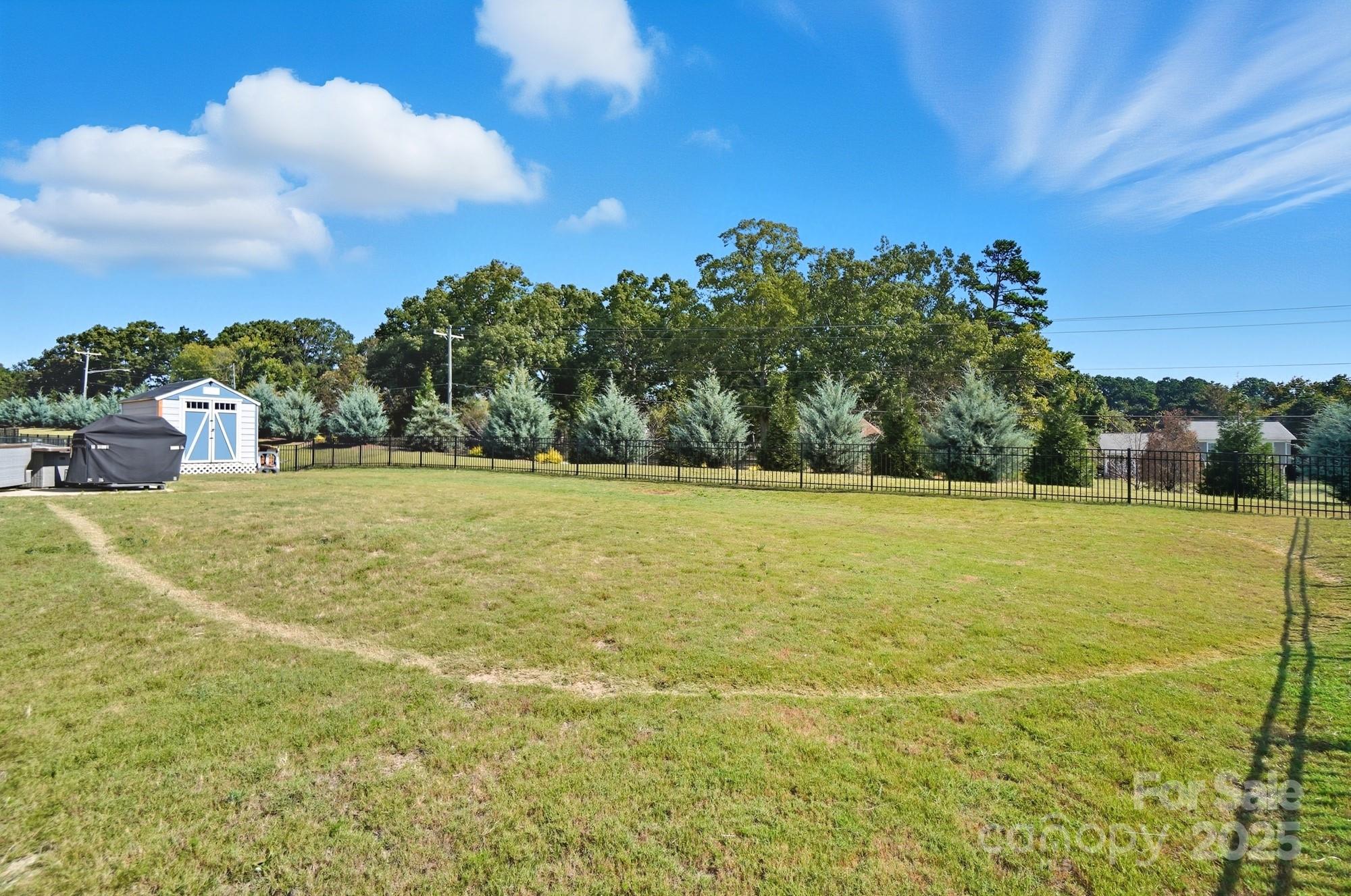 1325 Black Walnut Street Monroe, NC 28112 - Photo 45 of 46 a view of a yard with an outdoor space
