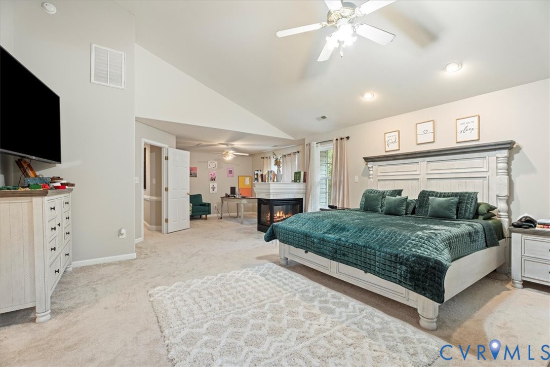 28 Millbrook Road Stafford, VA 22554 - Photo 35 of 44 a bedroom with a bed and a flat screen tv