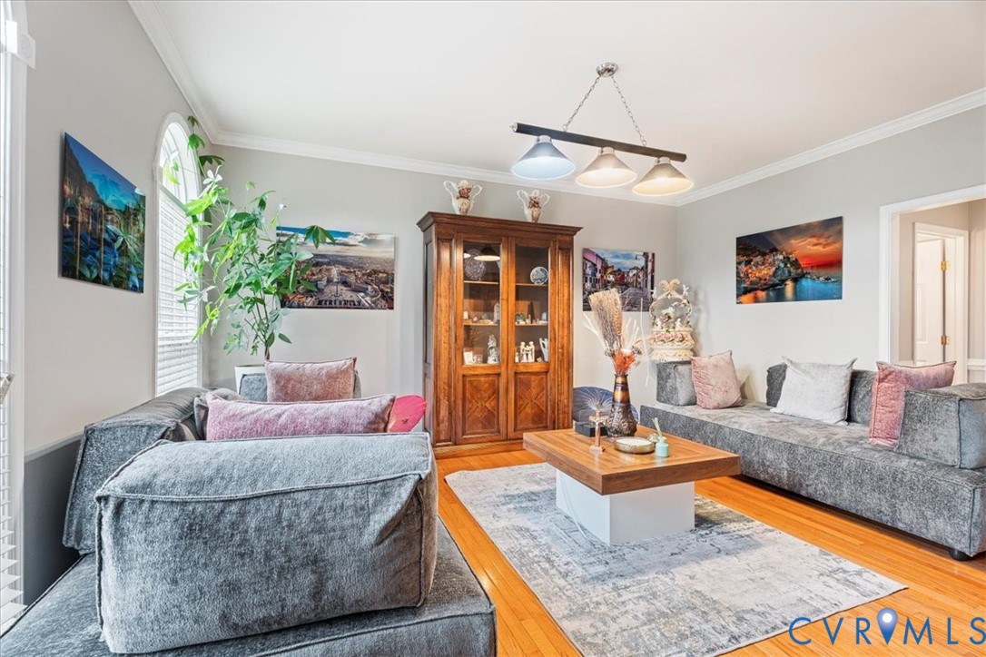 28 Millbrook Road Stafford, VA 22554 - Photo 10 of 44 a living room with fireplace furniture and a flat screen tv