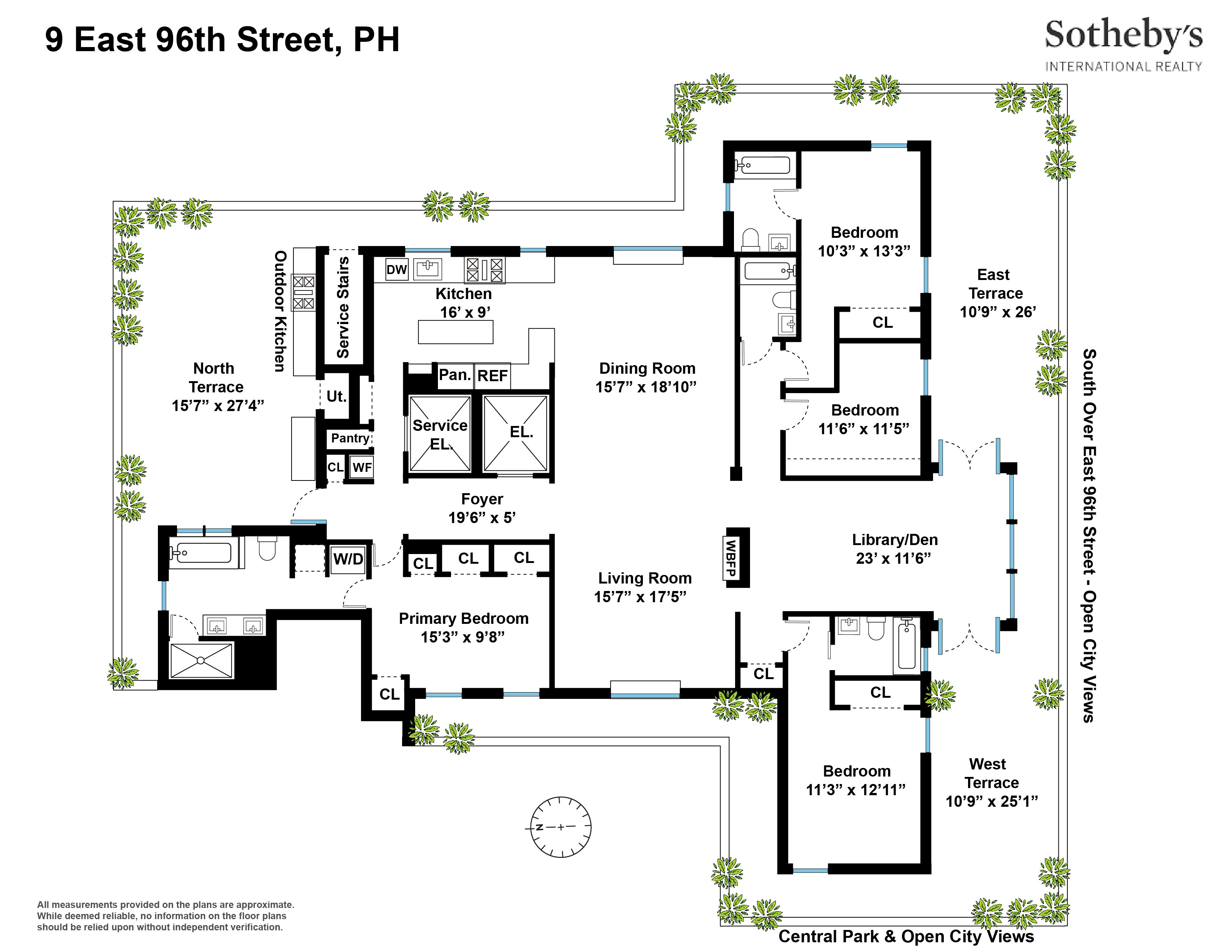 9 East 96th Street, Unit PH Manhattan, NY 10128 - Photo 18 of 18 a picture of a book and a white wall