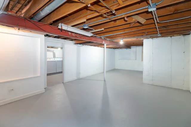 a view of empty room