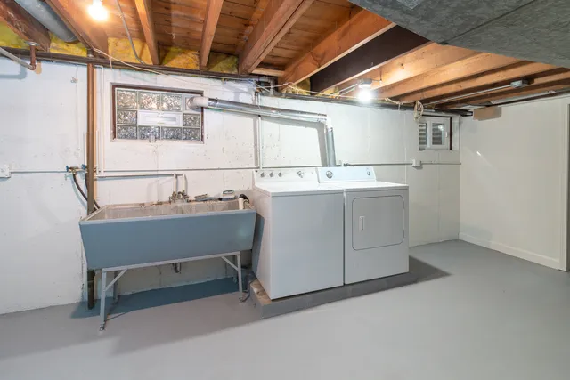 a room with storage and utility