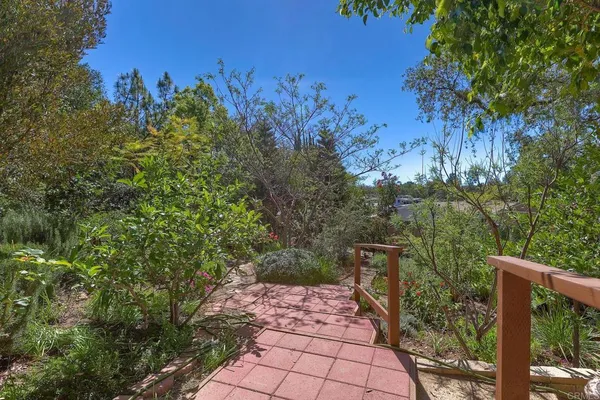 a pathway of a yard