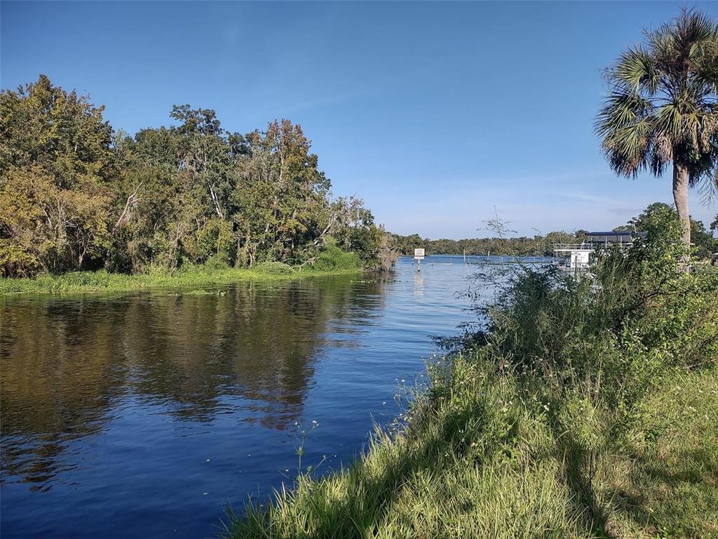 56544 Pecan Road Astor, FL 32102 - Photo 3 of 18 a view of a lake with houses in the background
