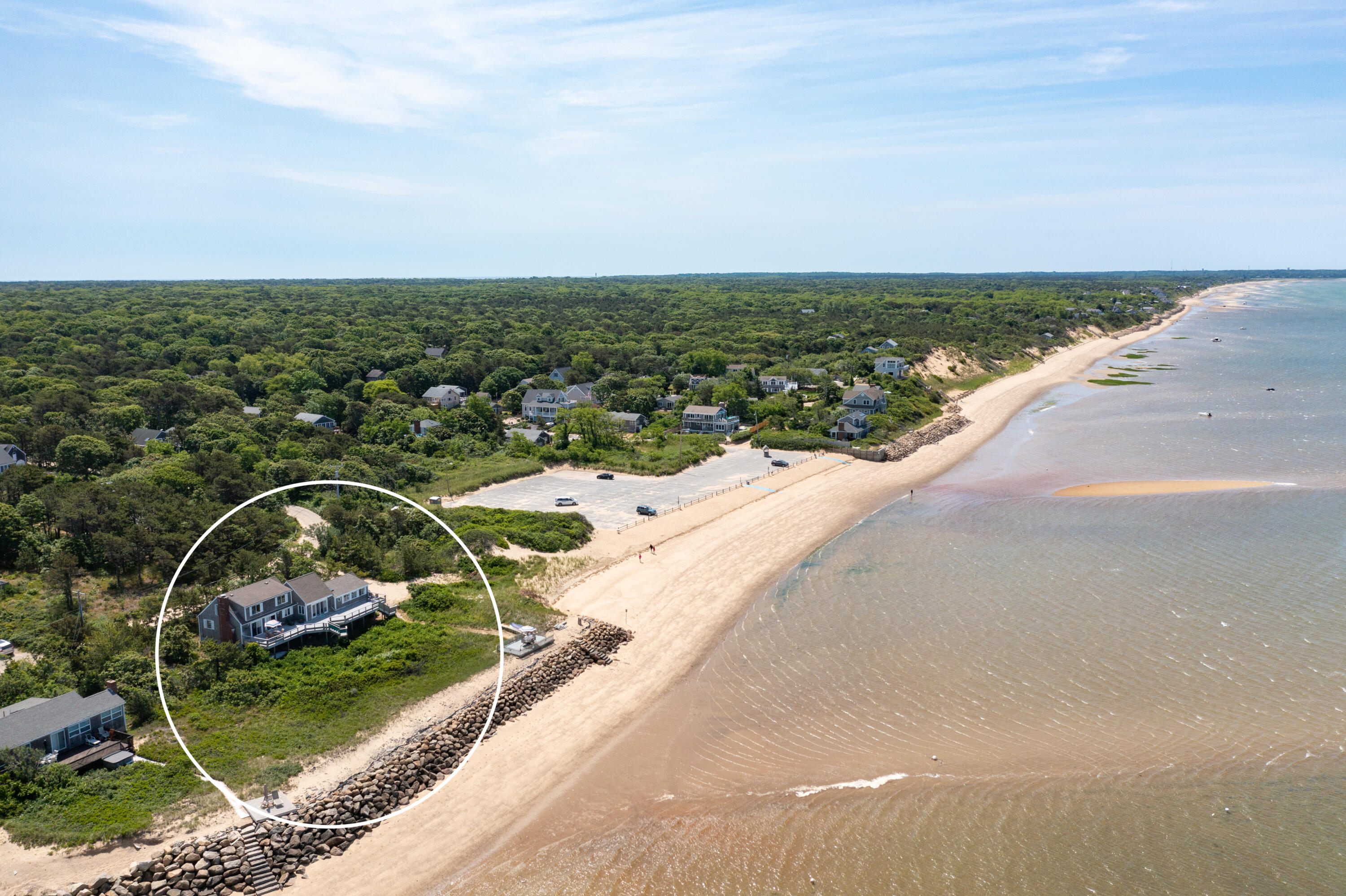 85 Sparrow Road Eastham, MA 02642 - Photo 32 of 43 an aerial view of a house