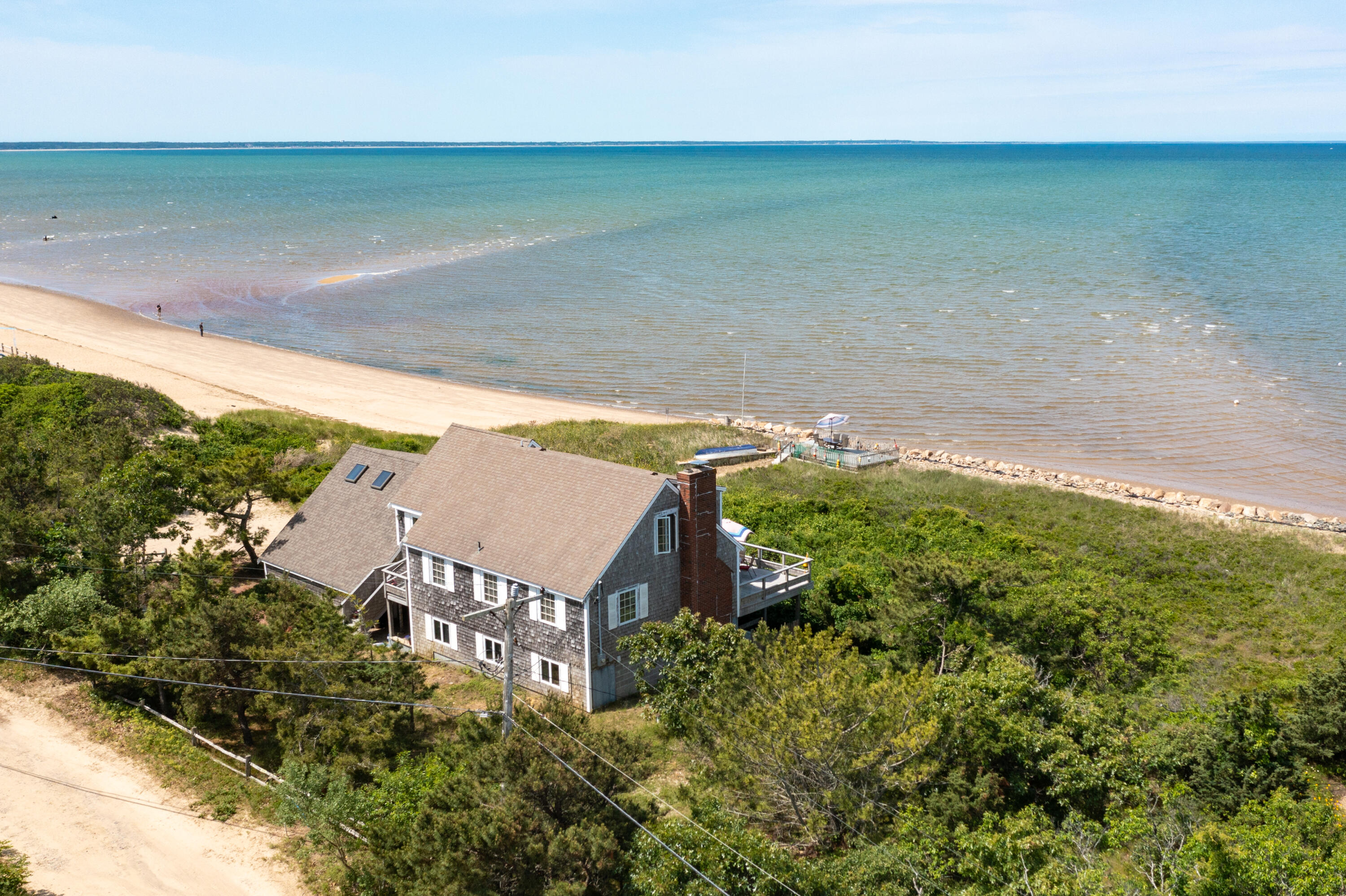 85 Sparrow Road Eastham, MA 02642 - Photo 38 of 43 an aerial view of a house