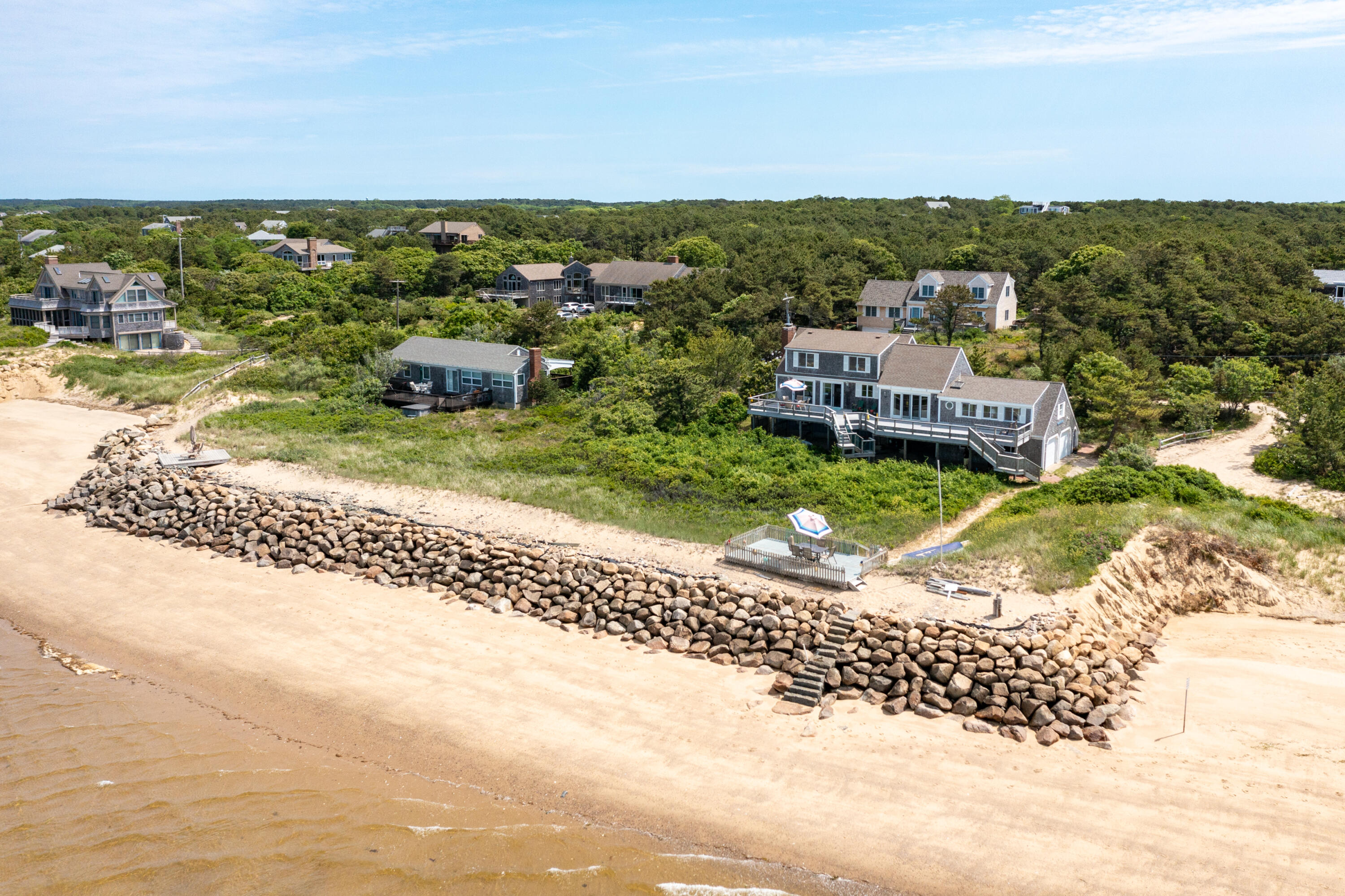 85 Sparrow Road Eastham, MA 02642 - Photo 40 of 43 a view of a city with ocean view