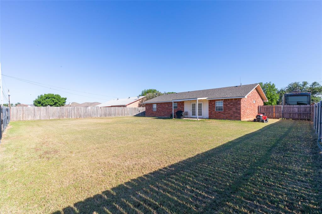 1603 Derrick Drive Haskell, TX 79521 - Photo 31 of 37 a houses view with a outdoor space