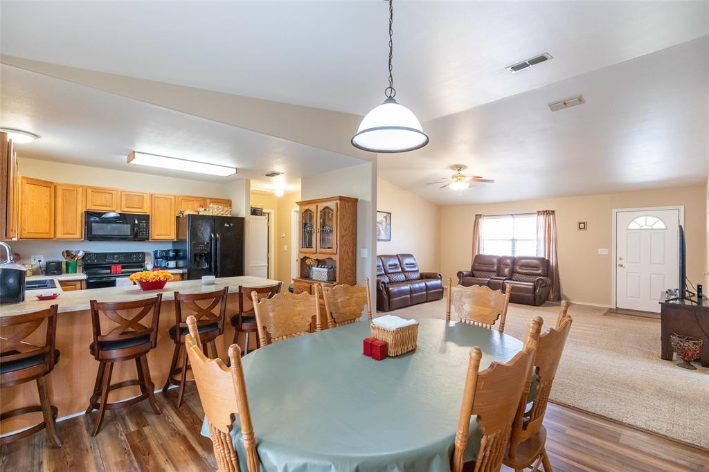 1603 Derrick Drive Haskell, TX 79521 - Photo 7 of 37 a view of a dining room and livingroom view