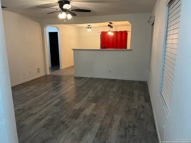 wooden floor in an empty room