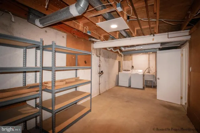 a view of backyard with green space